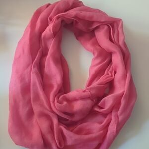 Pink Infinity Scarf